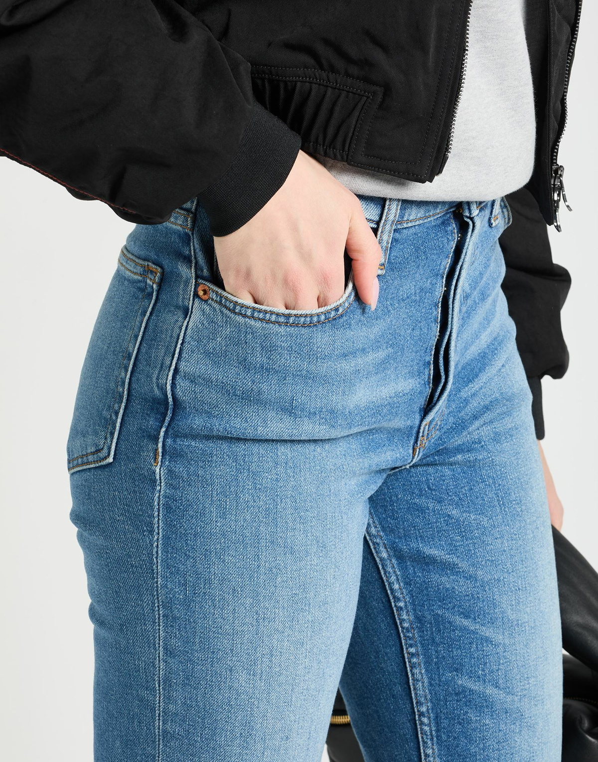 Re/done Womens Jeans in Blue