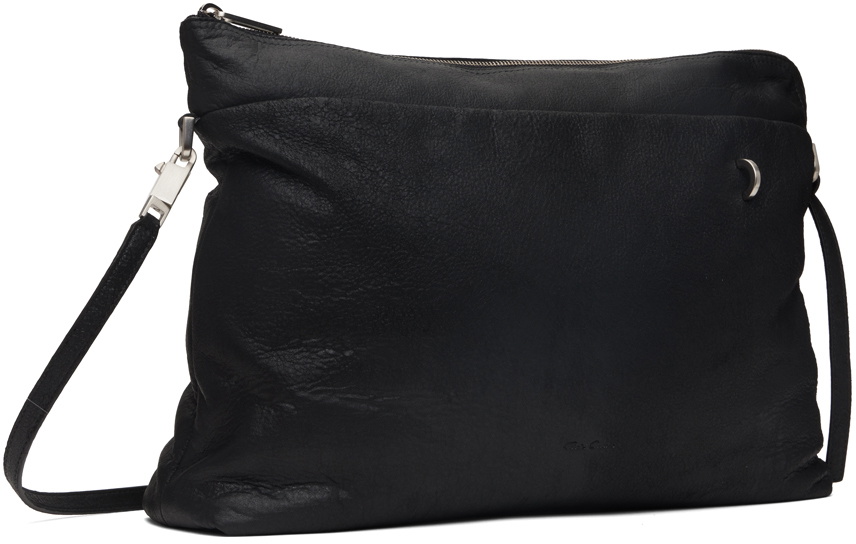 Rick Owens Black Porterville Blistered Big Adri Bag Rick Owens