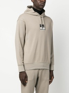 EMPORIO ARMANI - Logo Cotton Hoodie