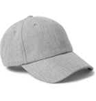 NN07 - Mélange Twill Baseball Cap - Gray