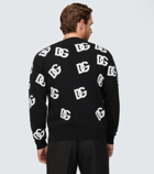 Dolce&Gabbana - Logo intarsia wool cardigan