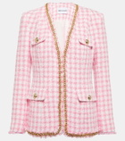 Rebecca Vallance Gabrielle checked tweed jacket