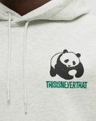 Thisisneverthat PANDA HOODIE Beige Mens Hoody