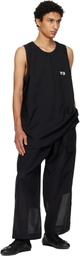 Y-3 Black Elegant Basketball Jersey Tank Top