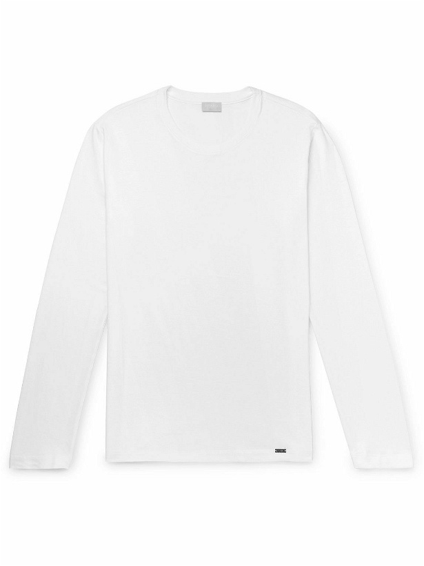 Photo: Hanro - Cotton-Jersey Pyjama T-Shirt - White