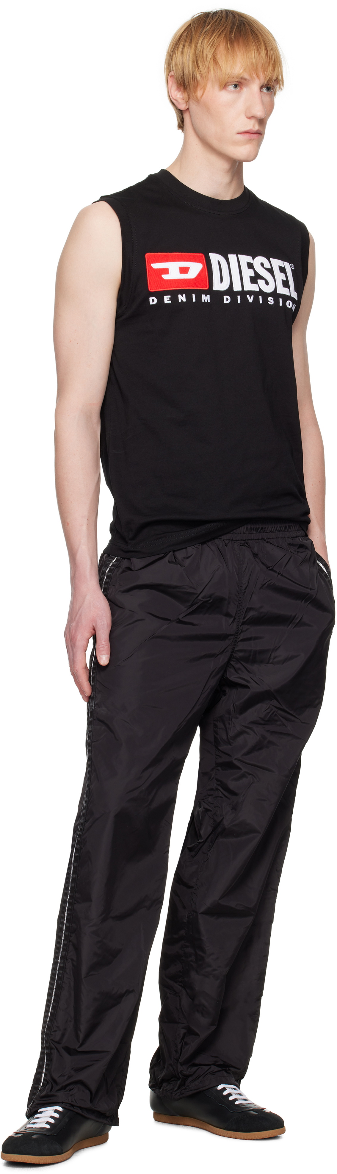DIESEL　T-ISCO-DIV TANK TOP　Ａ10508　M　ロゴ A10508_0GRAI_100_I.jpg