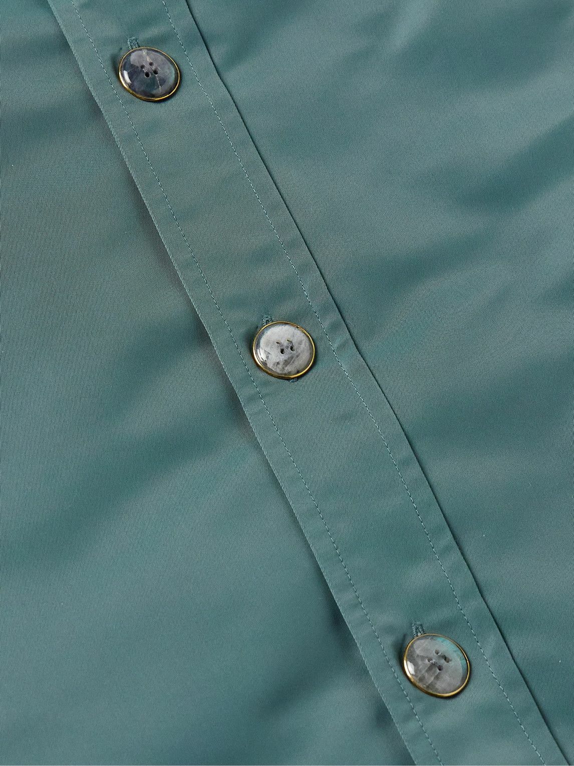 God's True Cashmere - Parachute Recycled-Shell Jacket - Blue
