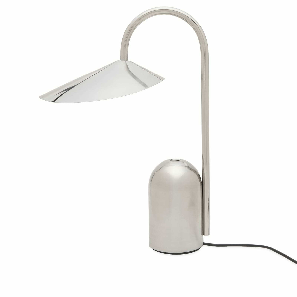 ferm LIVING Arum Portable Lamp in Stainless Steel 