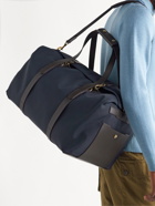 MISMO - Supply Leather-Trimmed Nylon Duffle Bag