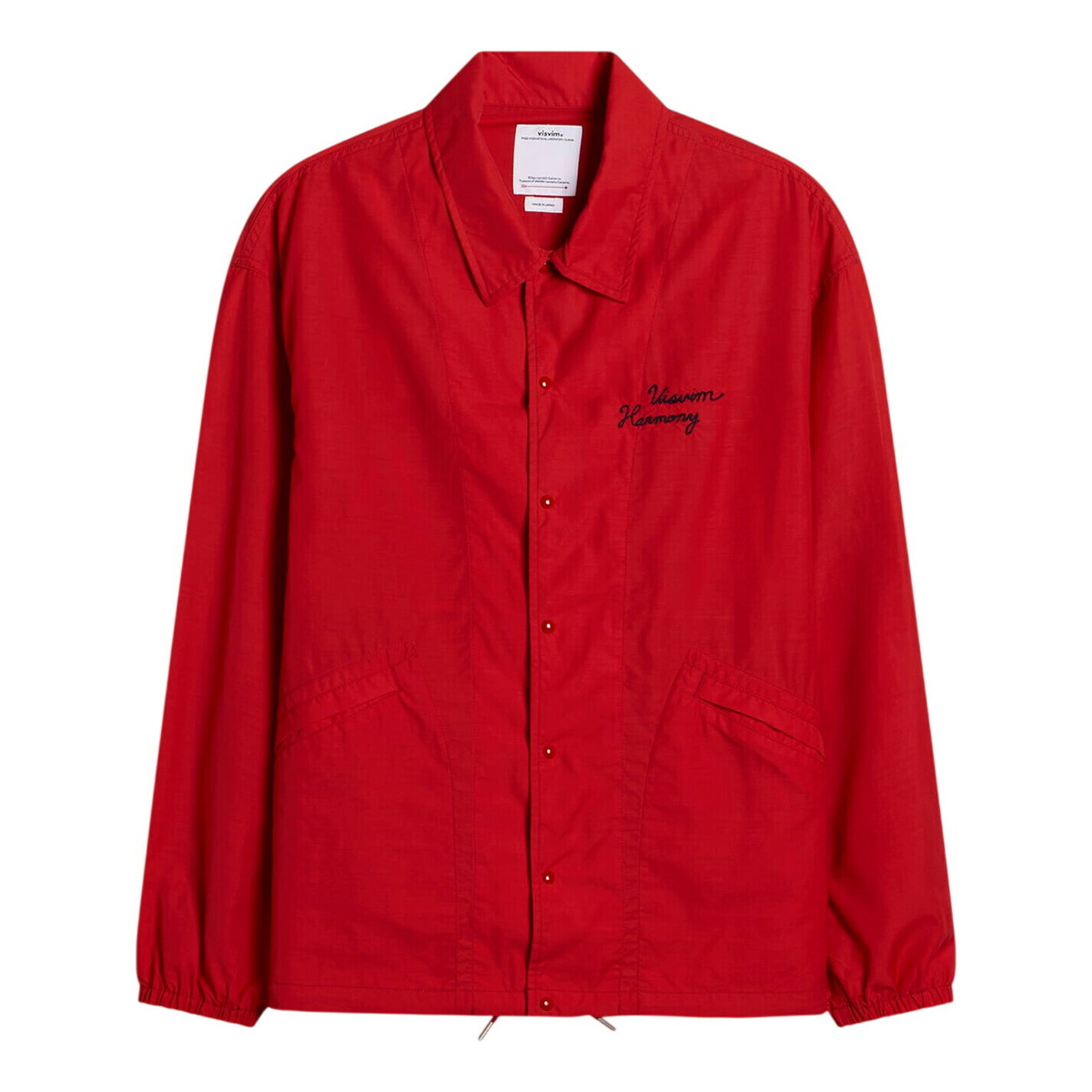 Visvim Men's Windfall Coach Jacket in Black Visvim
