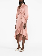 ZIMMERMANN - Silk Wrap Midi Dress