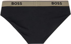 BOSS Three-Pack Black Briefs