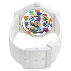 Swatch Sistem Polka Automatic White Dial Mens Watch SUTW403