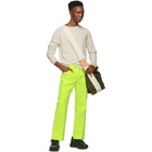 Acne Studios Yellow Jabir Trousers