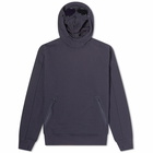 C.P. Company Men's Goggle Popover Hoody in Total Eclipse