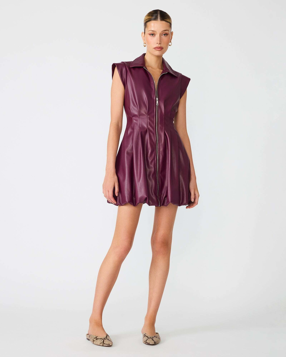 Steve Madden Dyanne Dress in Purple