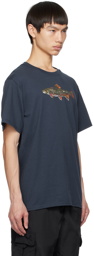 Noah Navy Watercolor Animal T-Shirt
