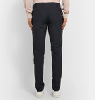 Incotex - Slim-Fit Cotton and Linen-Blend Trousers - Blue