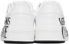 Versace Jeans Couture White & Black Starlight Sneakers