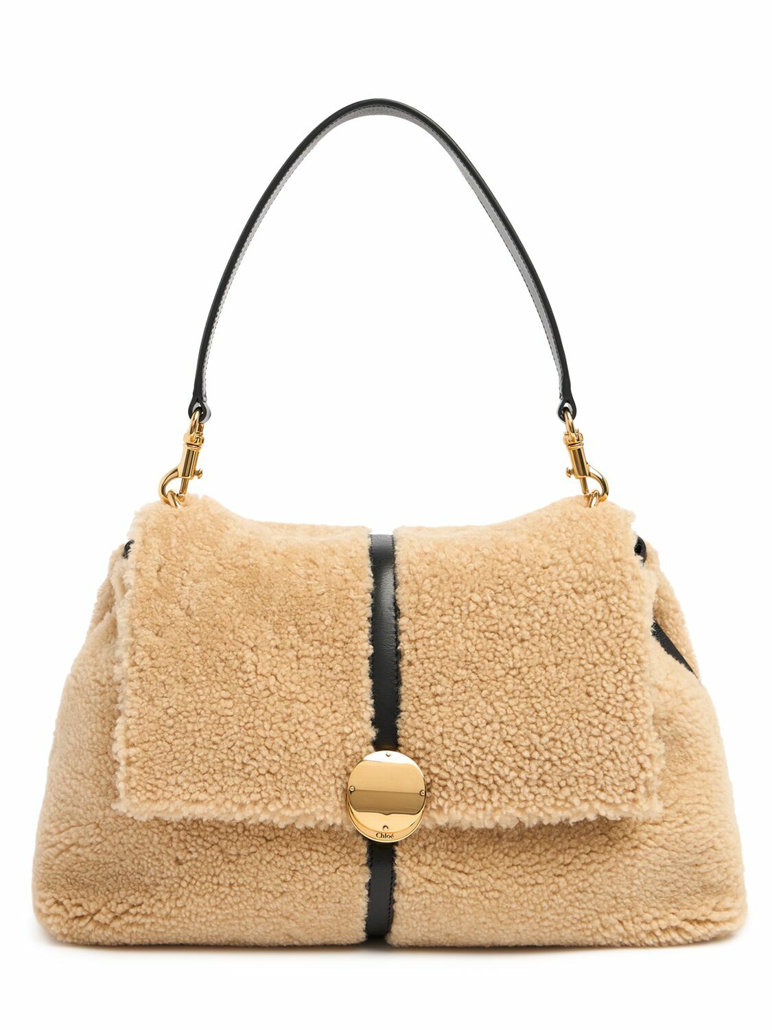 CHLOÉ Penelope Shearling Shoulder Bag