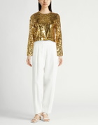 Jucca Womens Top in Gold