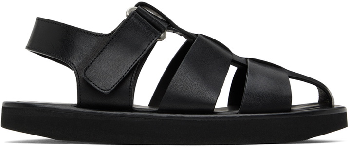 Photo: Studio Nicholson Black Cassius Sandals