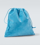 Loewe Paula's Ibiza Medium logo terry pouch