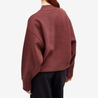 Anine Bing Women's Bradie Sweatshirt in Burgundy
