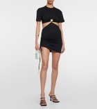 Nensi Dojaka - Cutout cotton jersey T-shirt dress