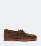 Hogan Suede boat shoes