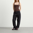 SKIMS Women's Smooth Layers Square Neck Tank Top in Espresso