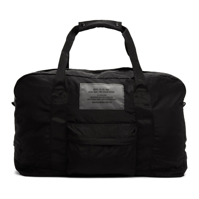 Photo: Diesel Black Packable Dupak Duffle Bag