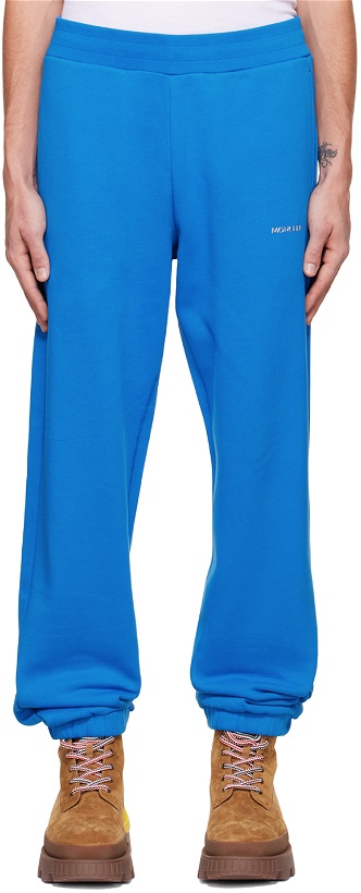 Photo: Moncler Blue Bonded Lounge Pants