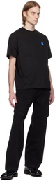 ADER error Black Sig; TRS Tag 01 T-shirt
