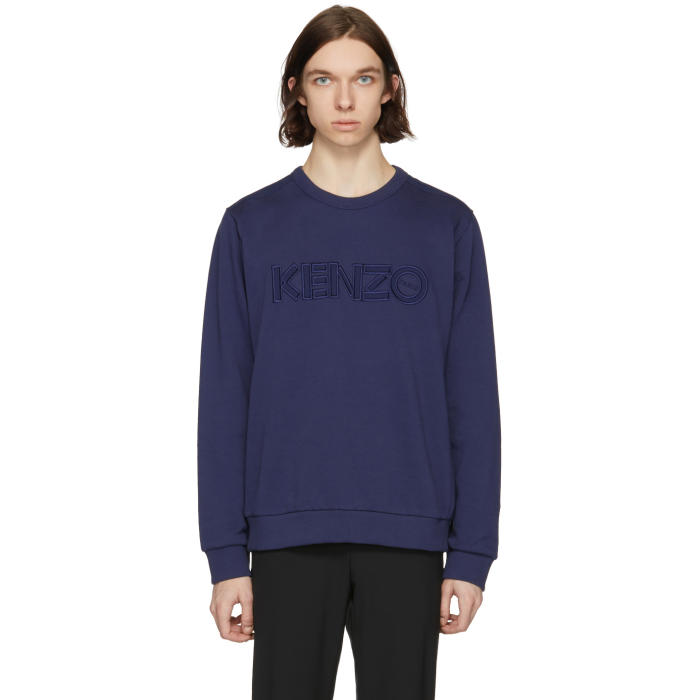 Kenzo Black Kenzo Paris Tiger Varsity Sweatshirt Kenzo