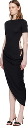 JACQUEMUS Black 'The Sole' Maxi Dress