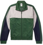 Nike - Martine Rose Colour-Block Tech-Jersey Track Jacket - Men - Forest green