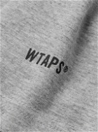 WTAPS - Three-Pack Logo-Print Cotton-Jersey T-Shirt - Gray