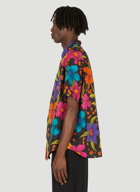 Floral Short Sleeved Shirt in Multicolour