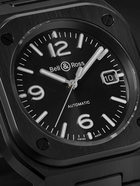 Bell & Ross - BR 05 Automatic 41mm Ceramic and PVD Watch, Ref. No. BR05A-BL-CE/SCE