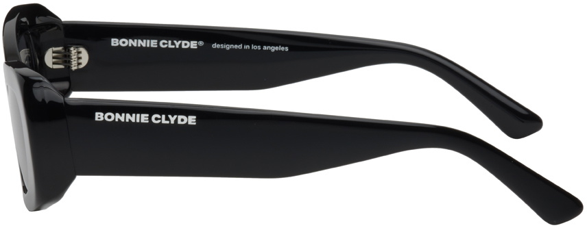BONNIE CLYDE Black UFO Sunglasses Bonnie Clyde display picture 2