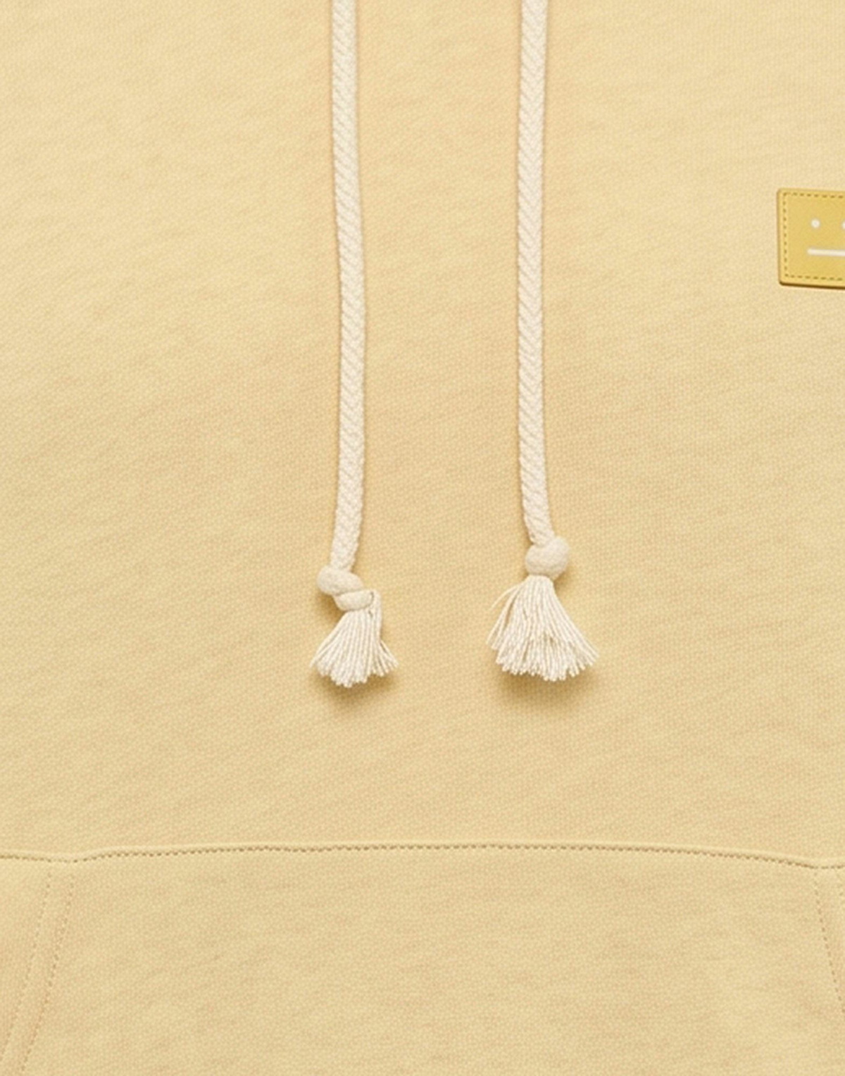 Acne Studios Mens Sweatshirt Pastel in Yellow
