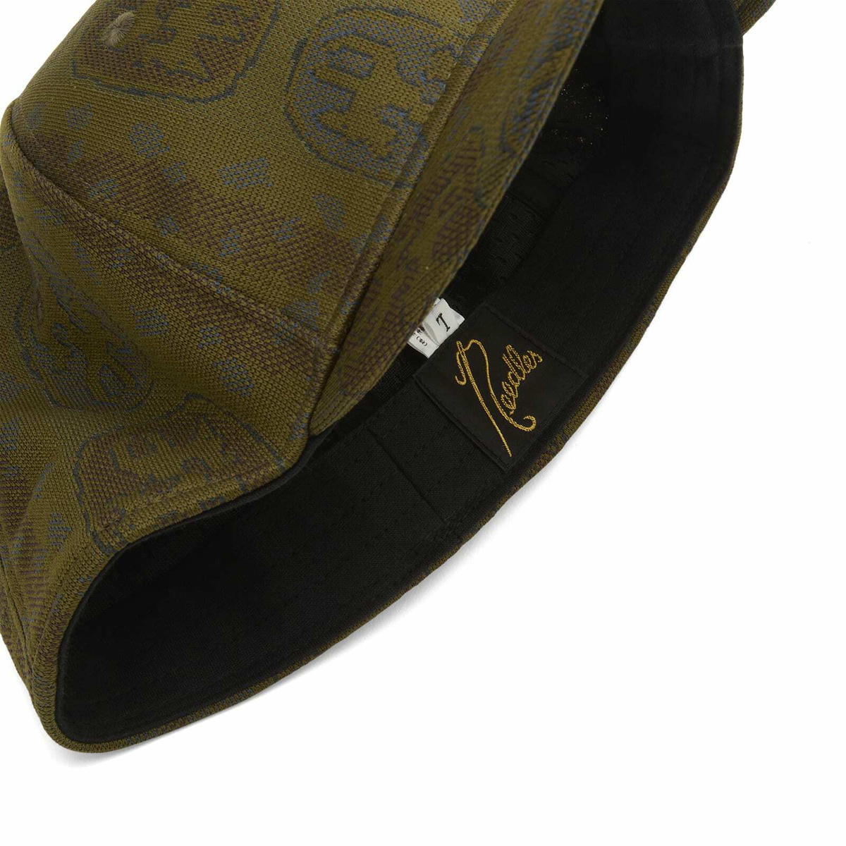 Needles Men's Jacquard Baseball Cap in Olive