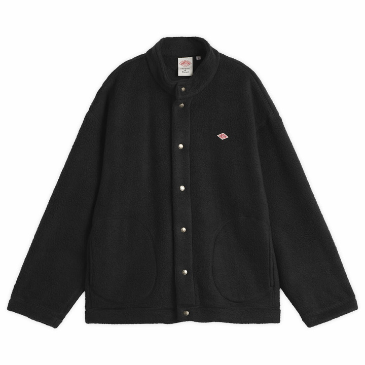Photo: Danton Men's Stand Collar Jacket in Black