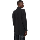 Our Legacy Black Sheer Less Borrowed Shirt