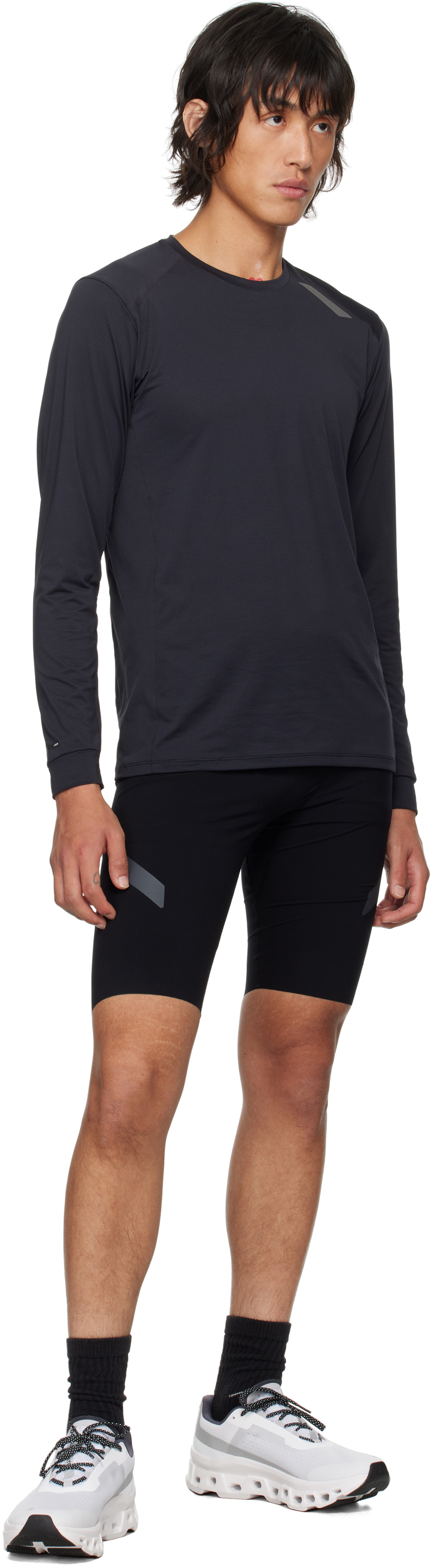 Soar Running Black Half Tights Short Leggings Soar Running