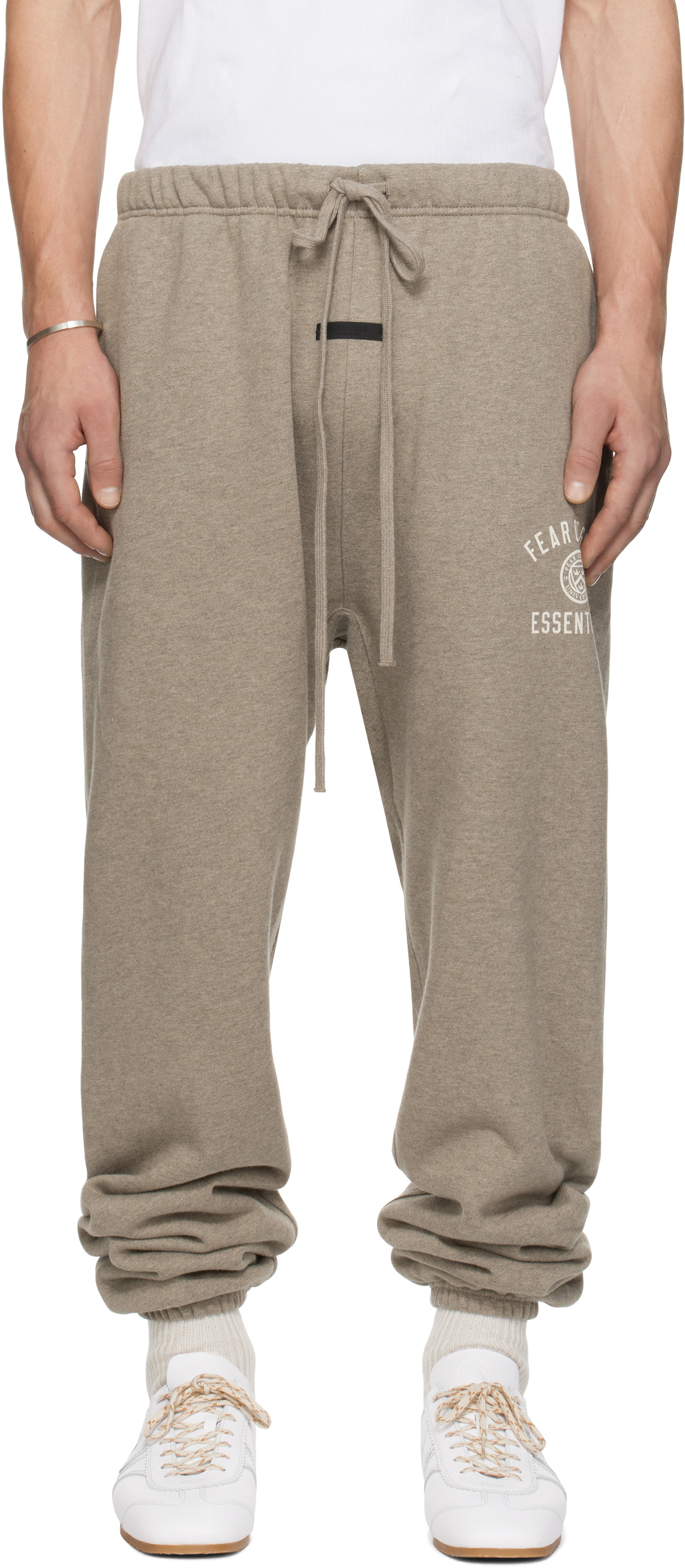 Fear of God ESSENTIALS Gray Fleece Essential Sweatpants Fear Of 