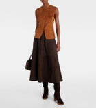 Stouls Casino suede vest