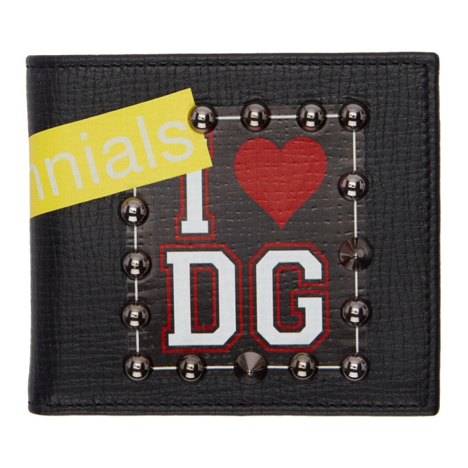 Photo: Dolce and Gabbana Black I <3 DG Wallet