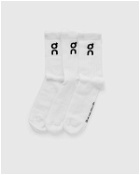 On Logo Sock 3 Pack White - Mens - Socks